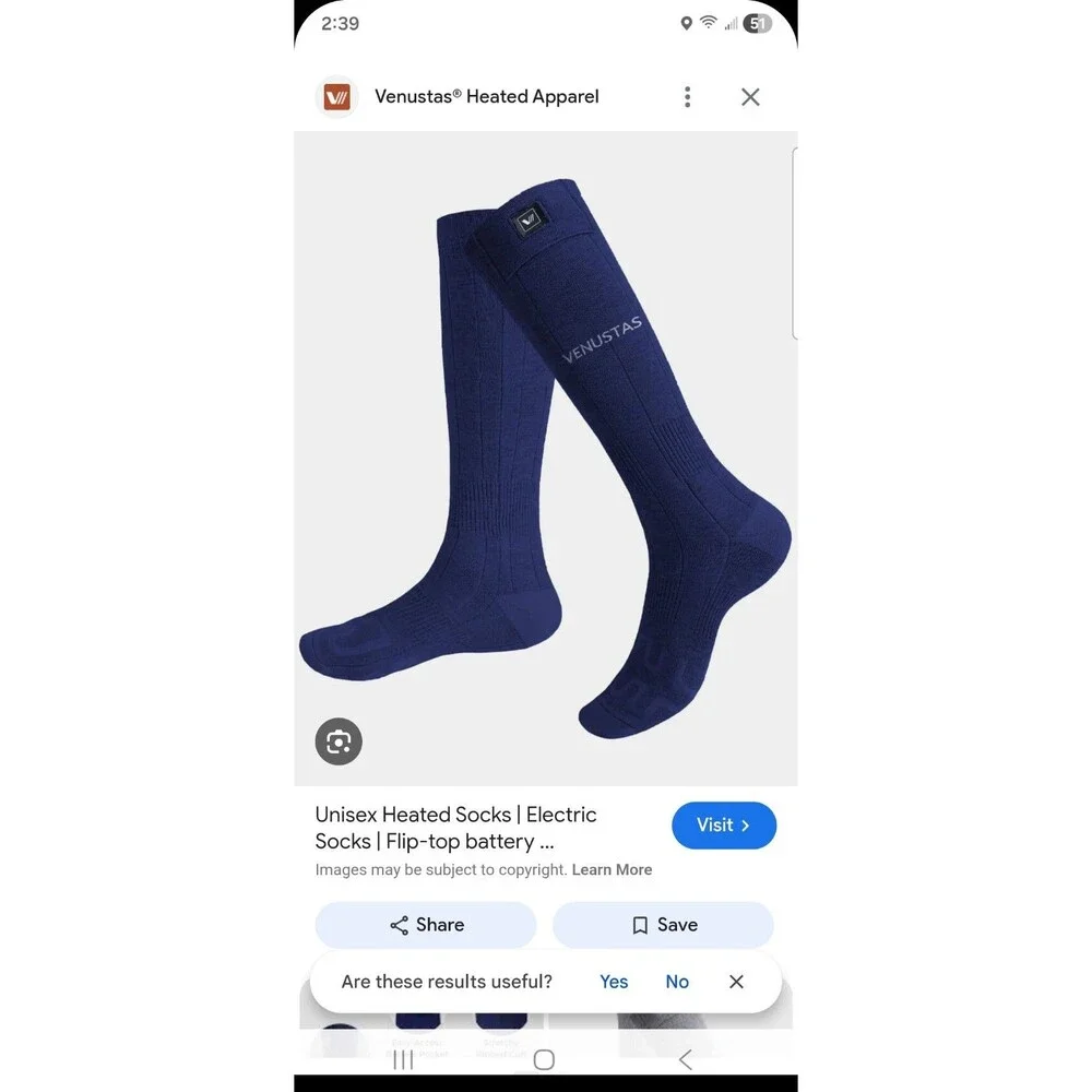 Venustas heated socks